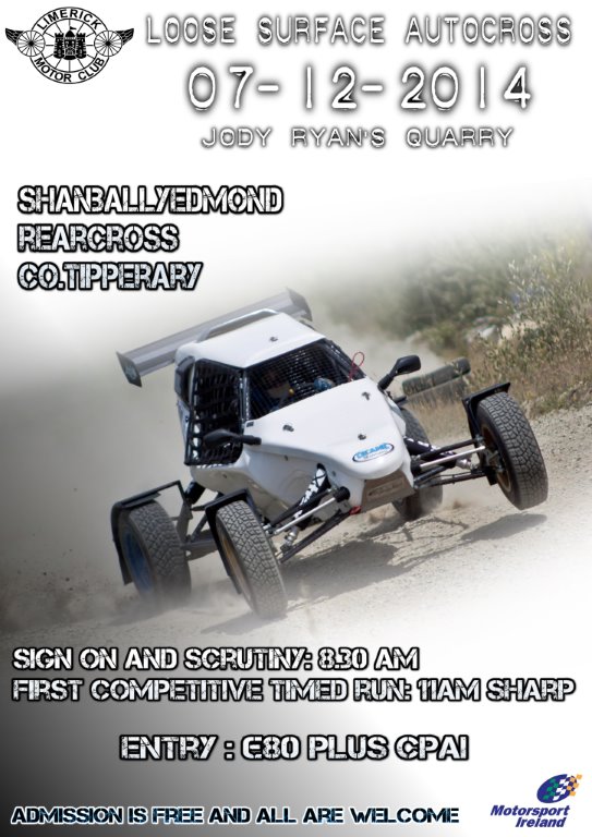 autocross poster